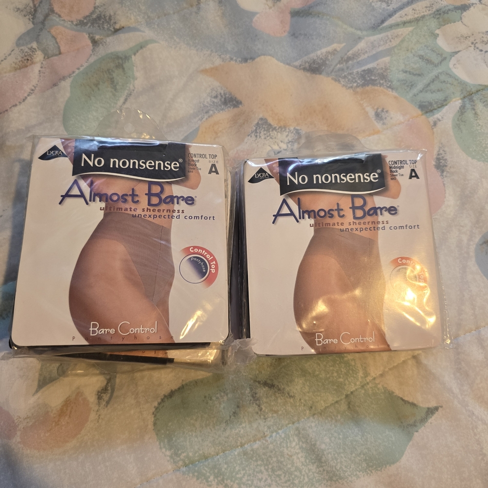 No Nonsense Control Top Pantyhose - Size A
